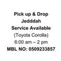 Pickup & Drop Service Jeddah