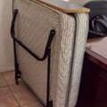 SAR 150,  Portable Folding Single Bed With Mattress