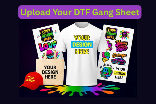 New York, Business, Custom DTF Gang Sheets & Printing Near Me | Fast Shipping