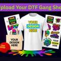 Custom DTF Gang Sheets & Printing Near Me | Fast Shipping