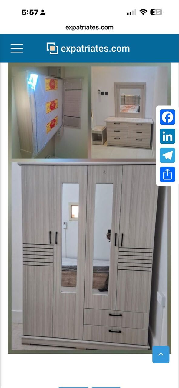 Al Janadriyah, Furniture, SAR 111,  New Bedroom Set Sale Online Home Devlree Fixsing