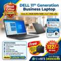 BHD 122,  DELL 11th Generation Business Laptop Core I5 16GB DDR4 RAM Ready Win 11 Pro FREE BAG+MOUSE