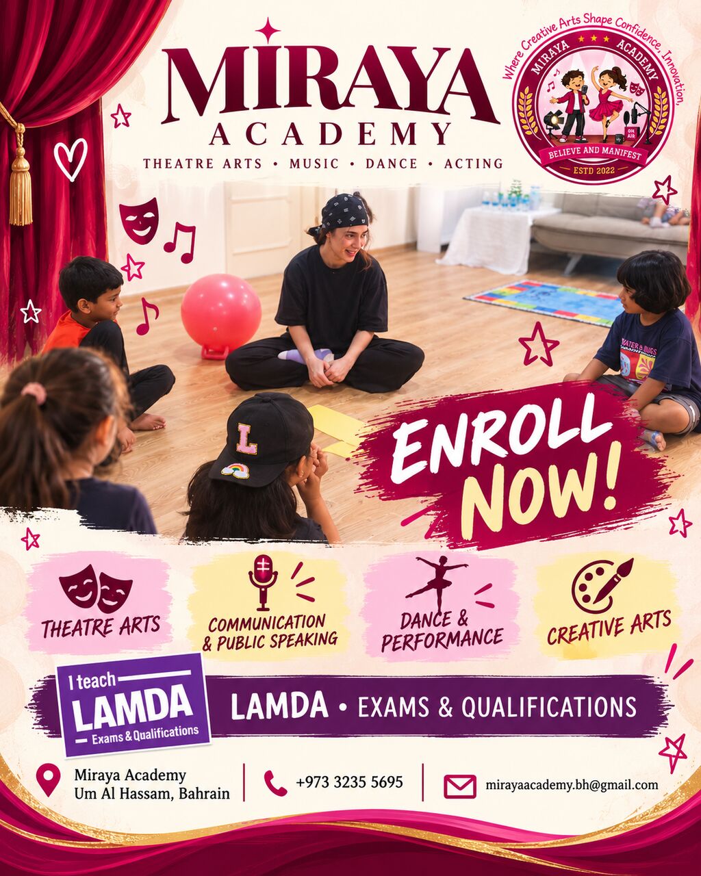 Manama, Daycare, 🎭 Introducing Young Children To The Performing Arts