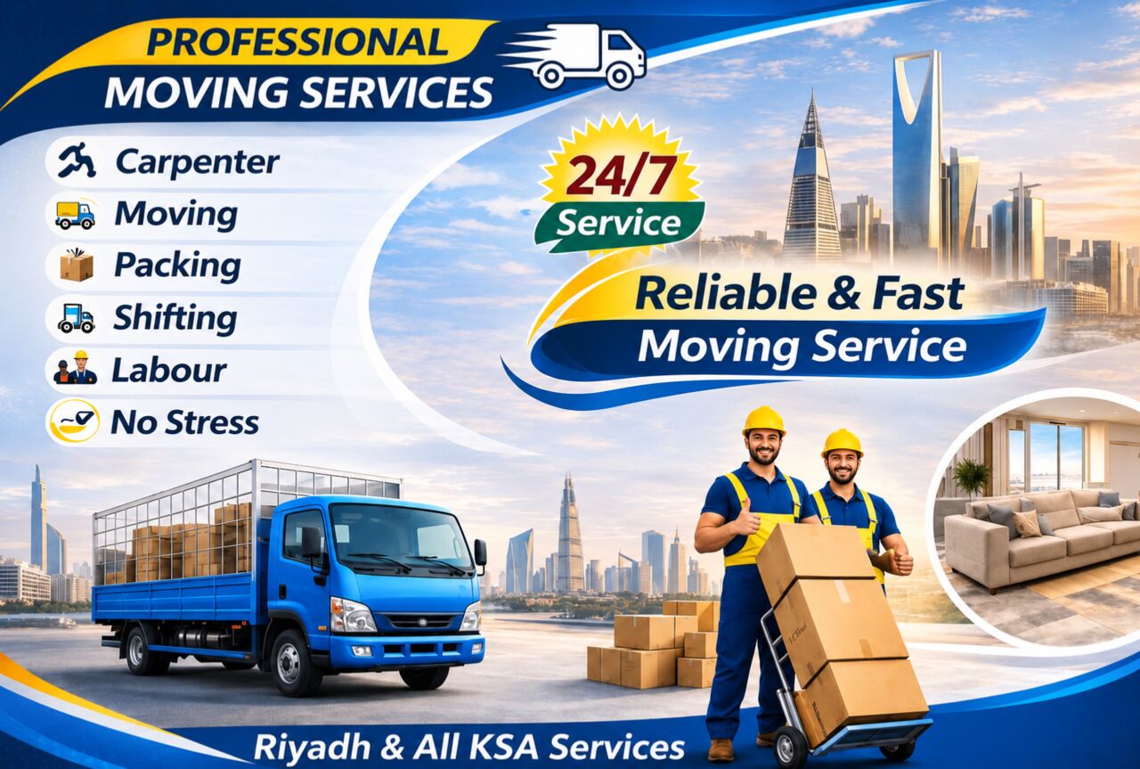 Al Andalus, Labor/Moving, #4 PROFESSIONAL HOME MOVERS & 5=PACKERS HOUSE RELOCATION, PACKING & TRANSPORTATION IN RIYA
