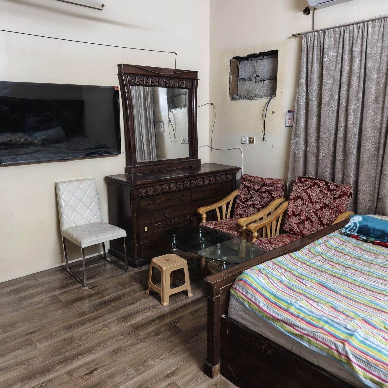 Hara, Apartments, Flats, Houses & Villas, SAR 1200/month,  Furnished,  1 BR,  Room For Rent, Riyadh ,Al Wizarat, HARA ,Near Mithas Bakers