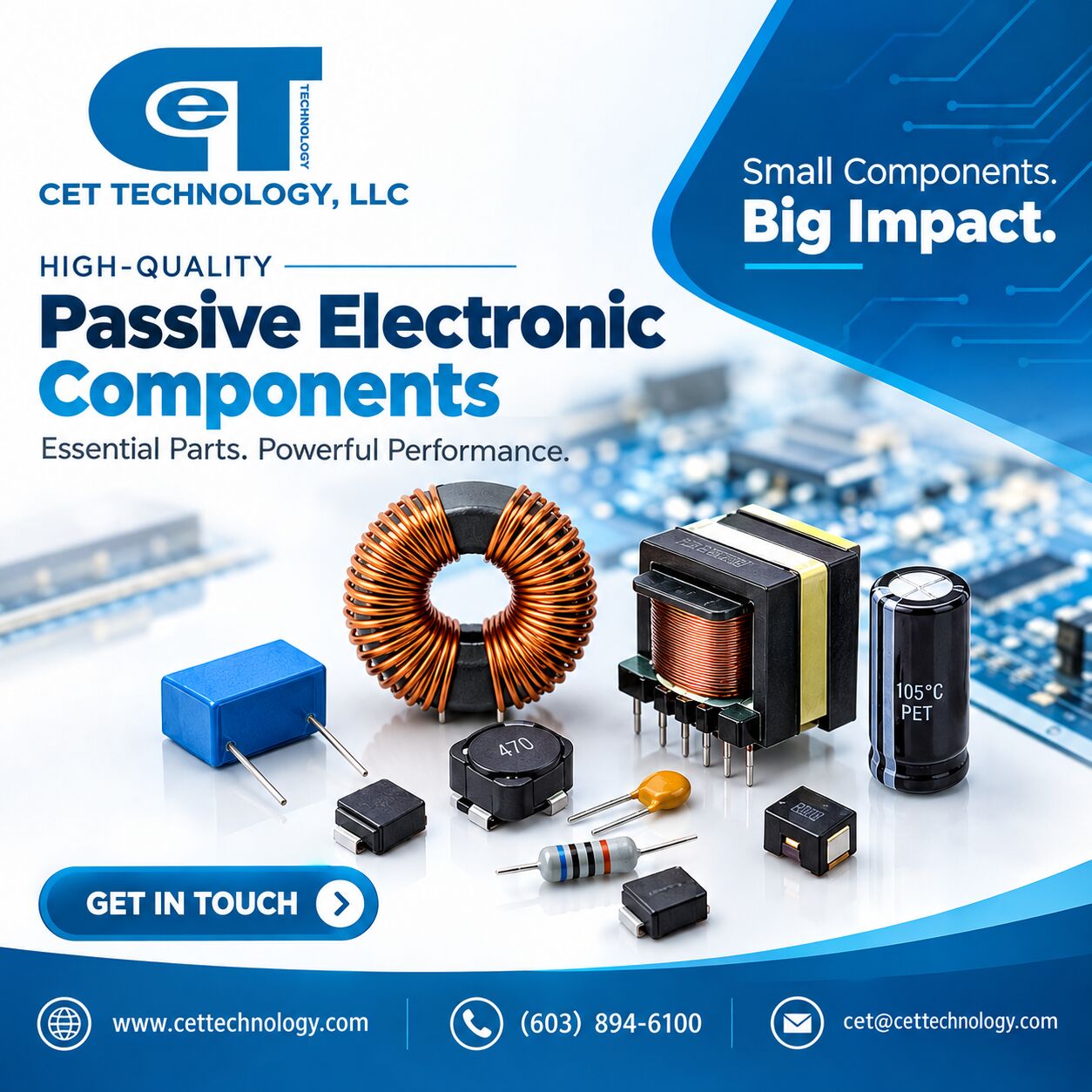 New York, Electronics, Passive Electronic Component: Powering Reliable Circuit Performance