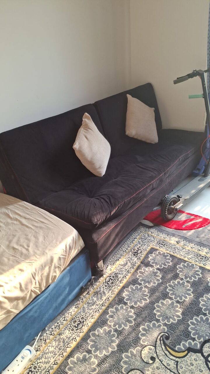 Jeddah, Furniture, SAR 300,  IKEA Sofa Cum Bed EXCELLENT Condition