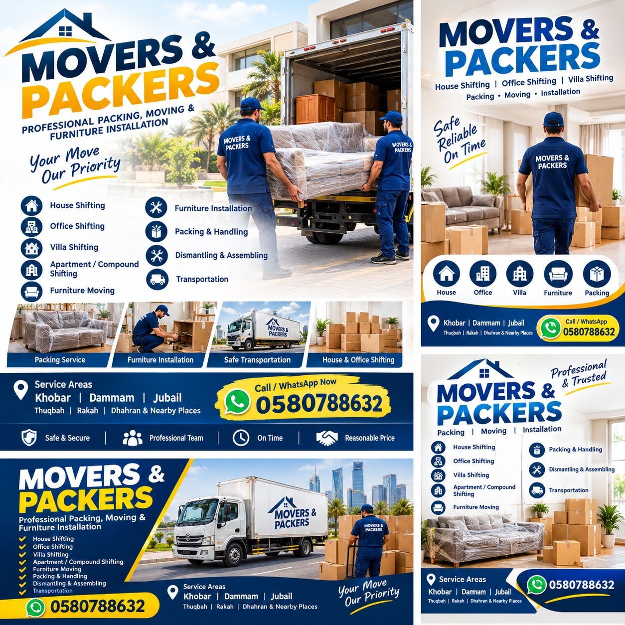 Dammam, Labor/Moving, HOUSE & OFFICE SHIFTING FURNITURE MOVING & AFFORDABLE TRANSPORTATION SERVICES IN DAMMAM