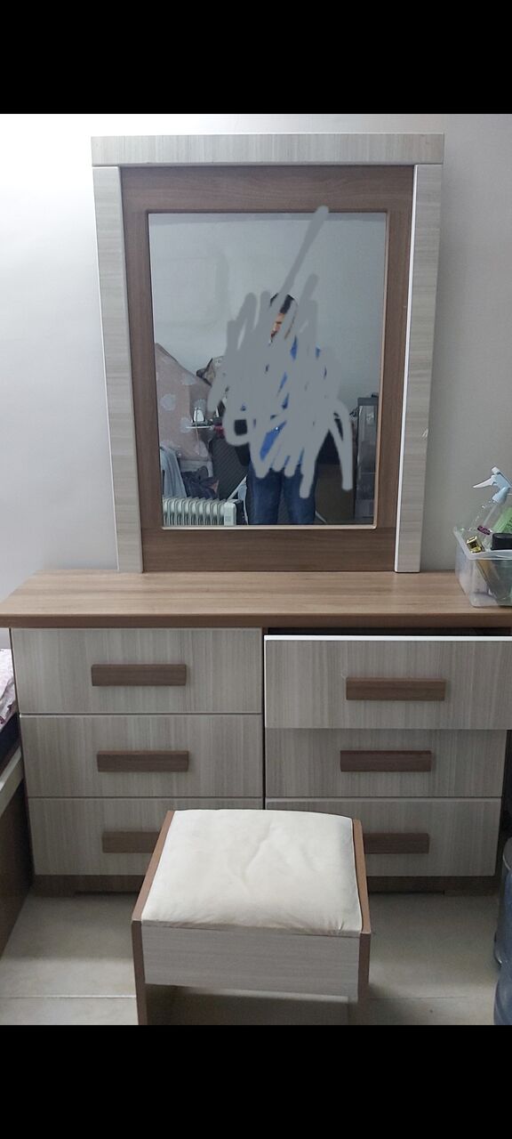 Riyadh, Furniture, SAR 450,  Wooden Bedroom Set Single