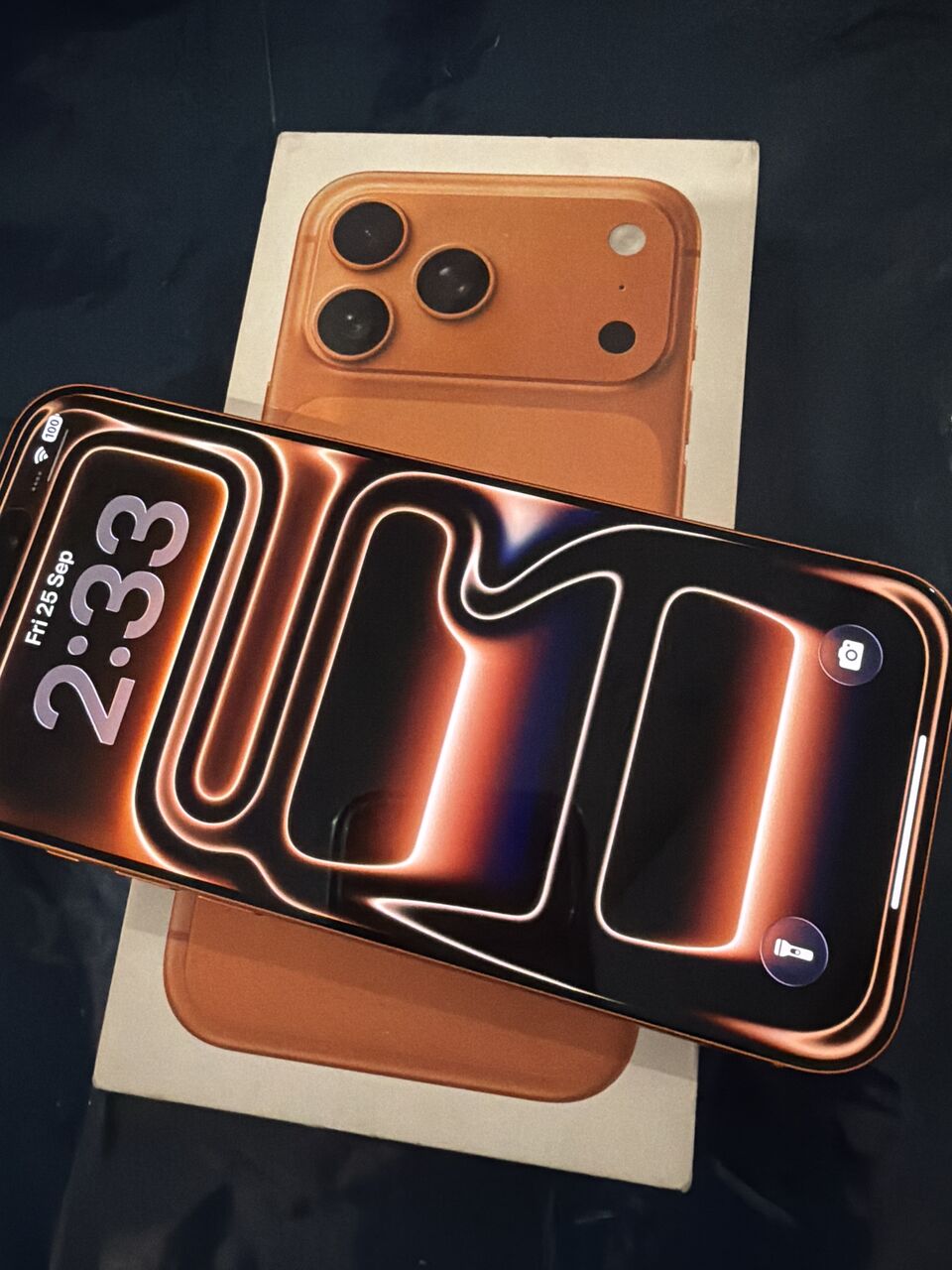 Mushrefah, Mobile Phones, SAR 4700,  📱 IPhone 17 Pro Max 256GB | Cosmic Orange 🍊