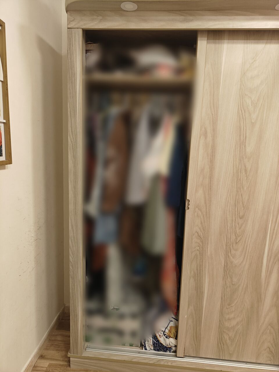 Al Ruwais, Furniture, SAR 600,  3-Door Sliding Wardrobe - Excellent Condition