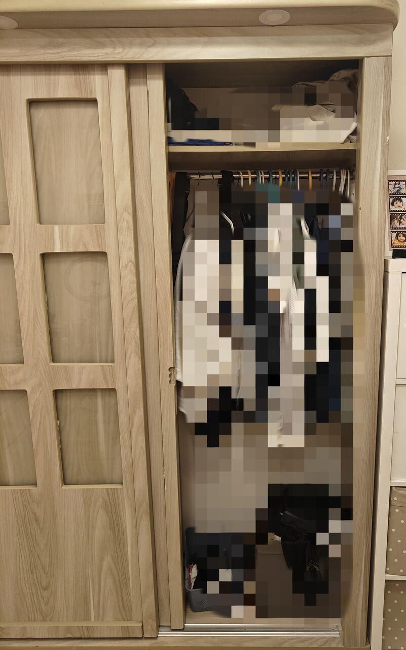 Al Ruwais, Furniture, SAR 600,  3-Door Sliding Wardrobe - Excellent Condition