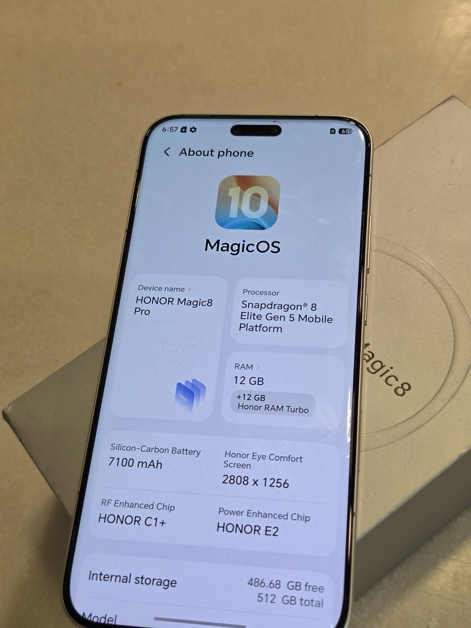 Dammam, Mobile Phones, SAR 3200,  Honor Magic 8 Pro 512 GB