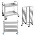 Heavy-Duty Commercial Trolleys & Racks For Busy Kitchens
