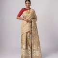 INR 1200,  Authentic Assam Muga & Pat Silk Sarees | Handcrafted Terracotta Jewellery | Worldwide Ship