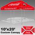 Custom Logo Printed Canopy For Professional Business Event Branding