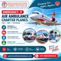 Panchmukhi Air Ambulance In Patna- Bed-to-Bed Patient Transfer