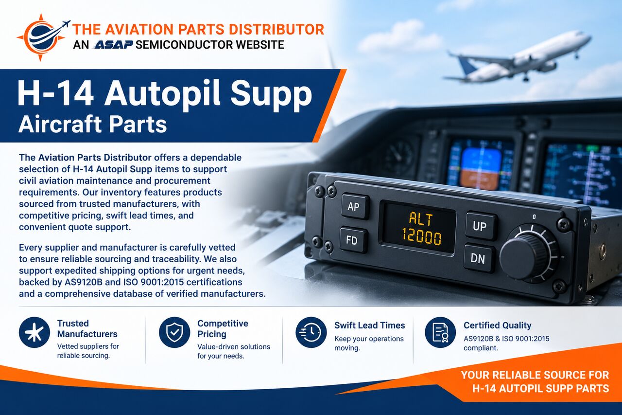 New York, Business, H-14 Autopil Supp Aircraft Parts
