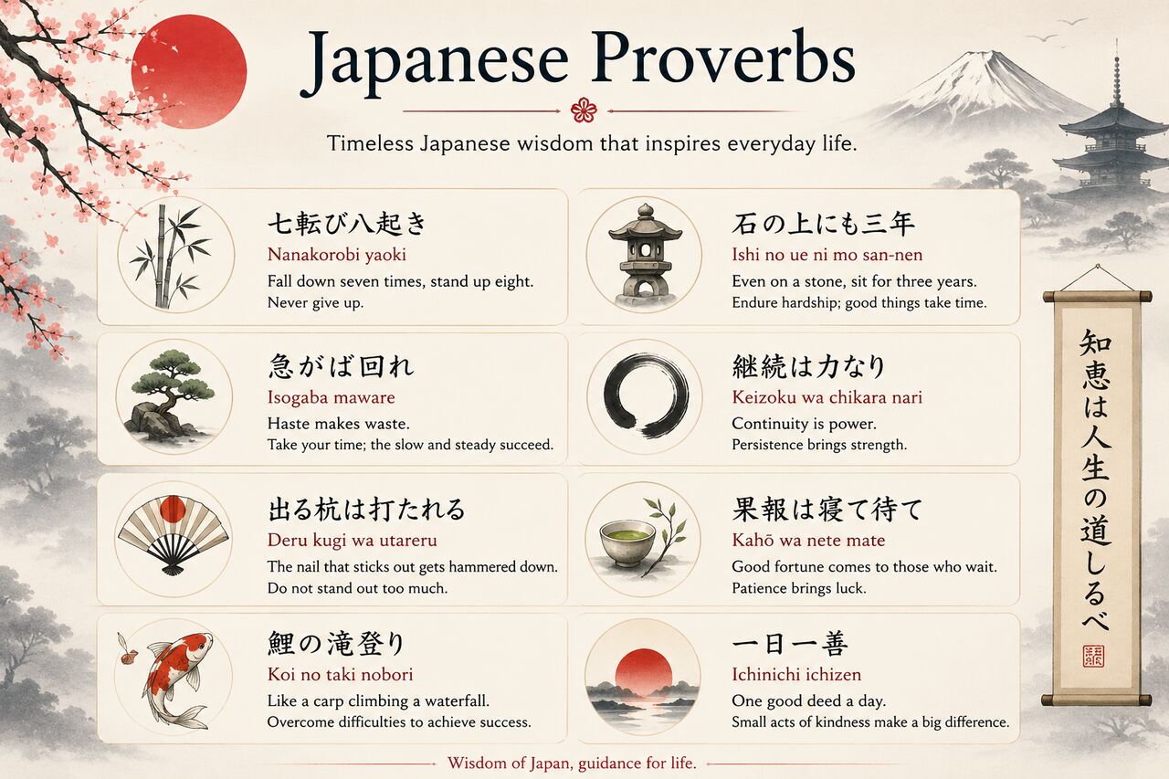 Noida, Education, Japanese Proverbs And Quotes: Beautiful Words Of Japanese Wisdom