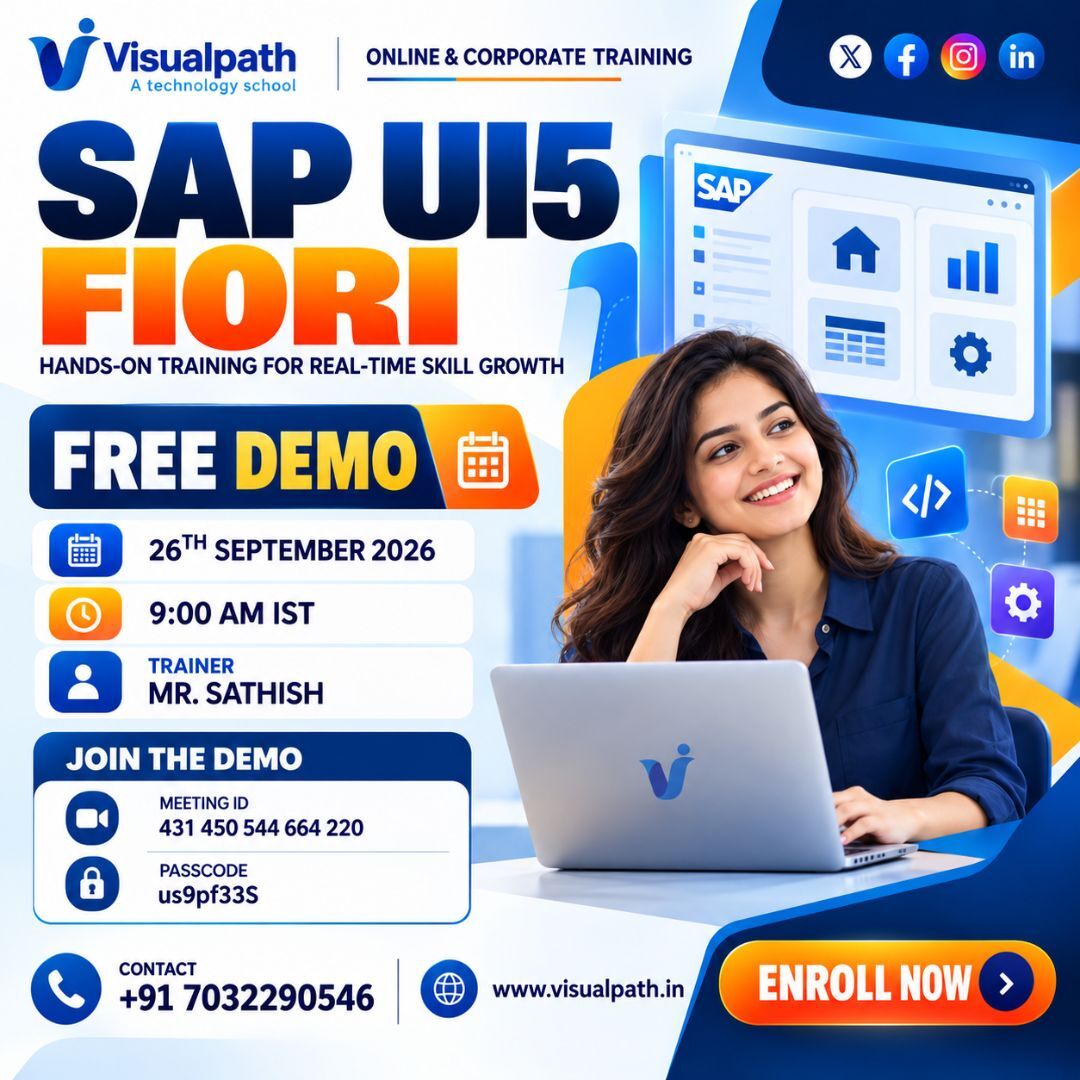 Hyderabad, Education, SAP UI5 Fiori Free Demo With Industry Experts