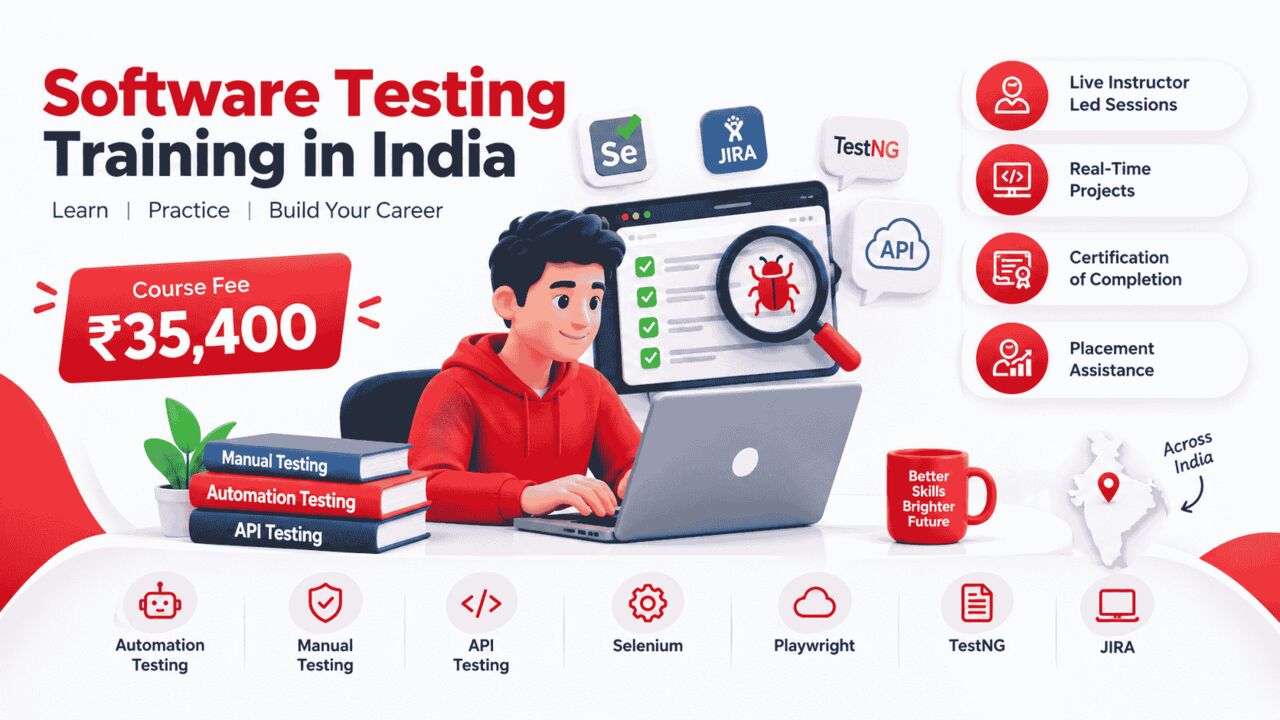 Noida, Education, Software Testing Training In India