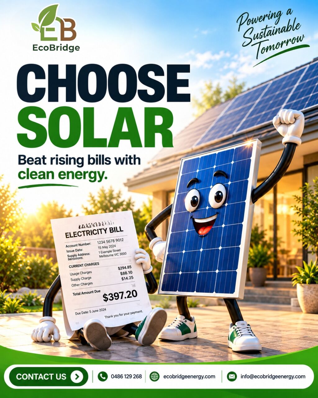Perth, Electronics, AUD 397,  🌞 CHOOSE SOLAR WITH ECOBRIDGE