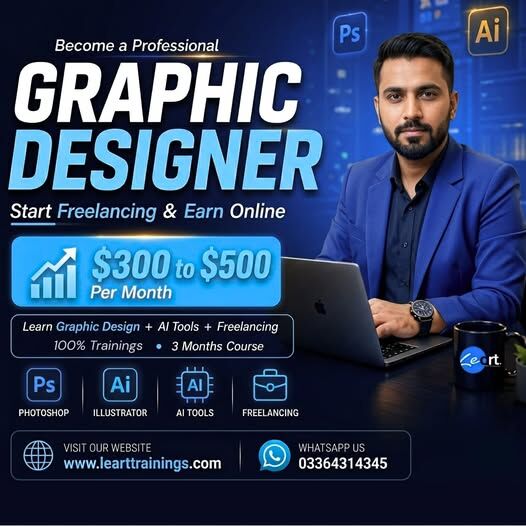 Lahore, Education, Graphic Design Short Course In Lahore, Short Graphic Designing Course Gulshan-e-Ravi, Fas