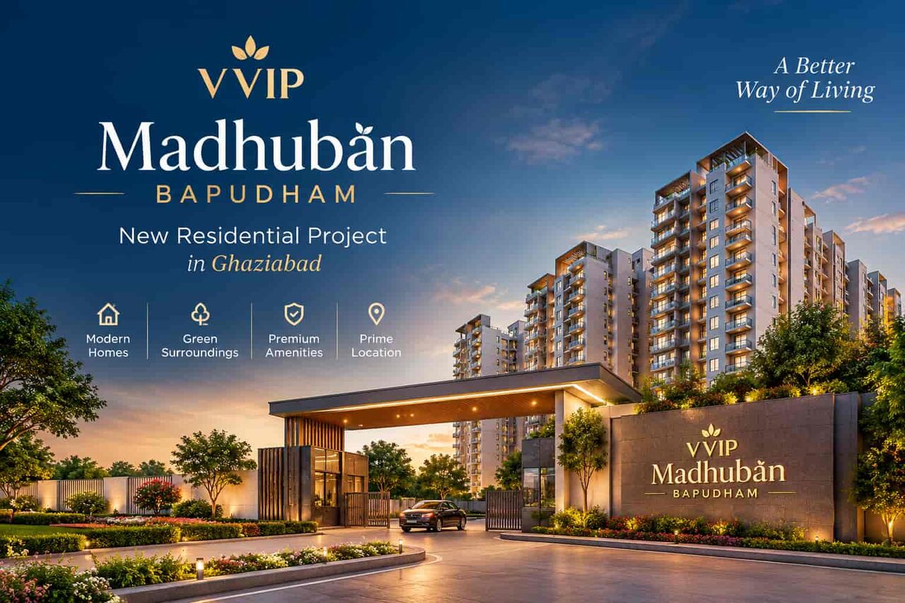 Goa, Villas, INR 8000000,  234 Sq. Meter,  VVIP Madhuban Bapudham Ghaziabad Luxury Apartments For Sale