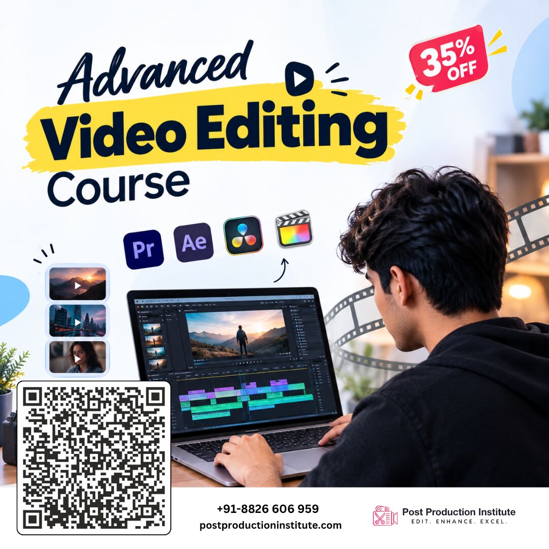 New Delhi, Education, Advanced Video Editing Course &ndash; Edit Like A Pro