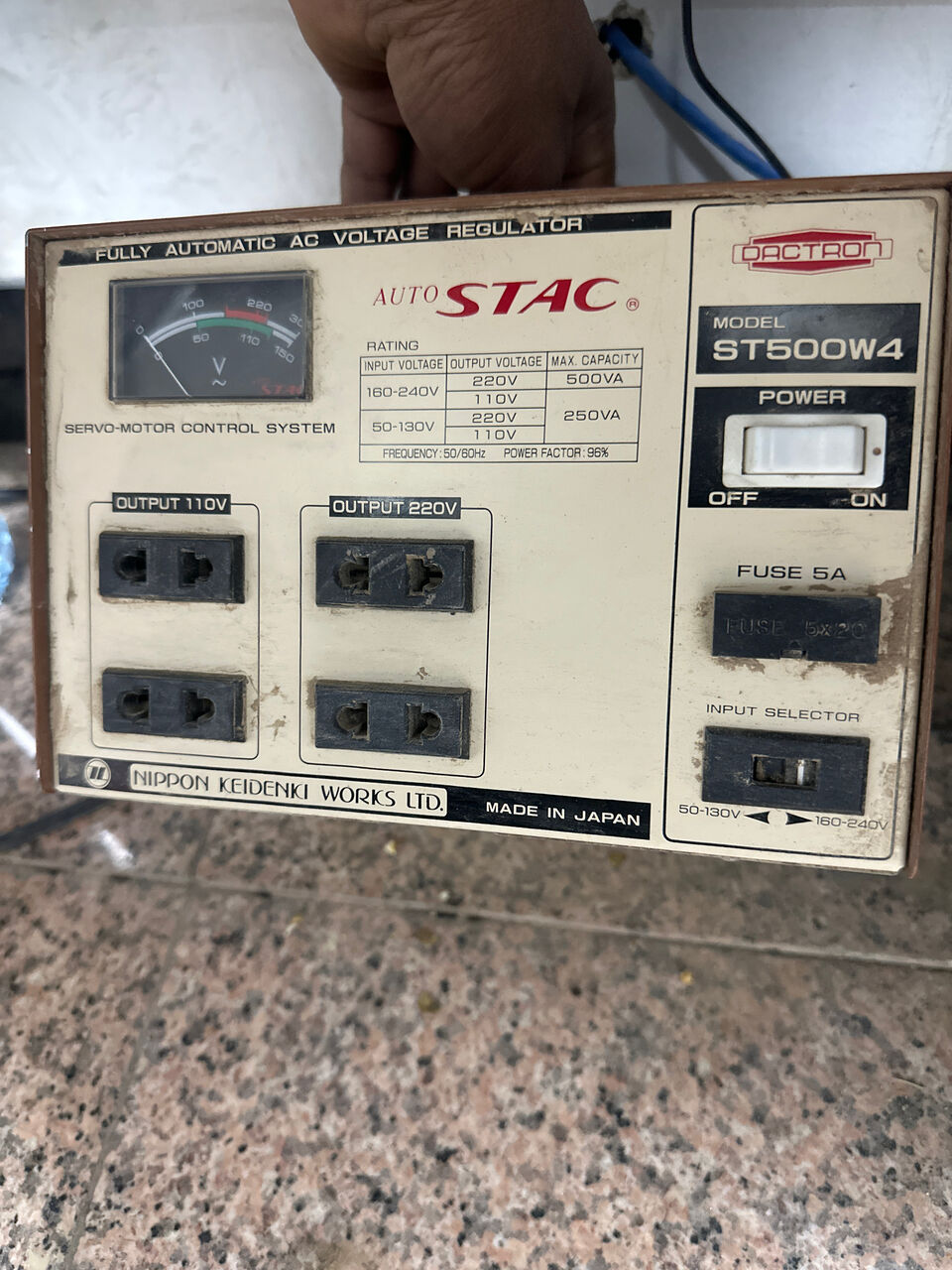 Riyadh, Electrical & Plumbing, SAR 150,  Fully Automatic Voltage Stabiliser 220/110v. 110/220v