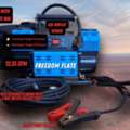 Dual Tank Onboard Air Compressor For Trucks USA &mdash; Freedom Flate 12V Dual Cylinder Kit