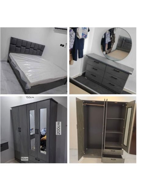 Al Malaz, Furniture, SAR 111,  New Bedroom Set Sale Online Home Devlree Free