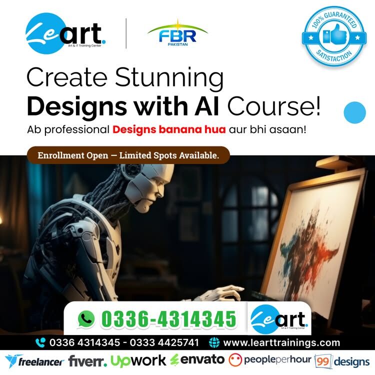 Lahore, Education, Design With AI Training In Lahore, Generative AI For Designers