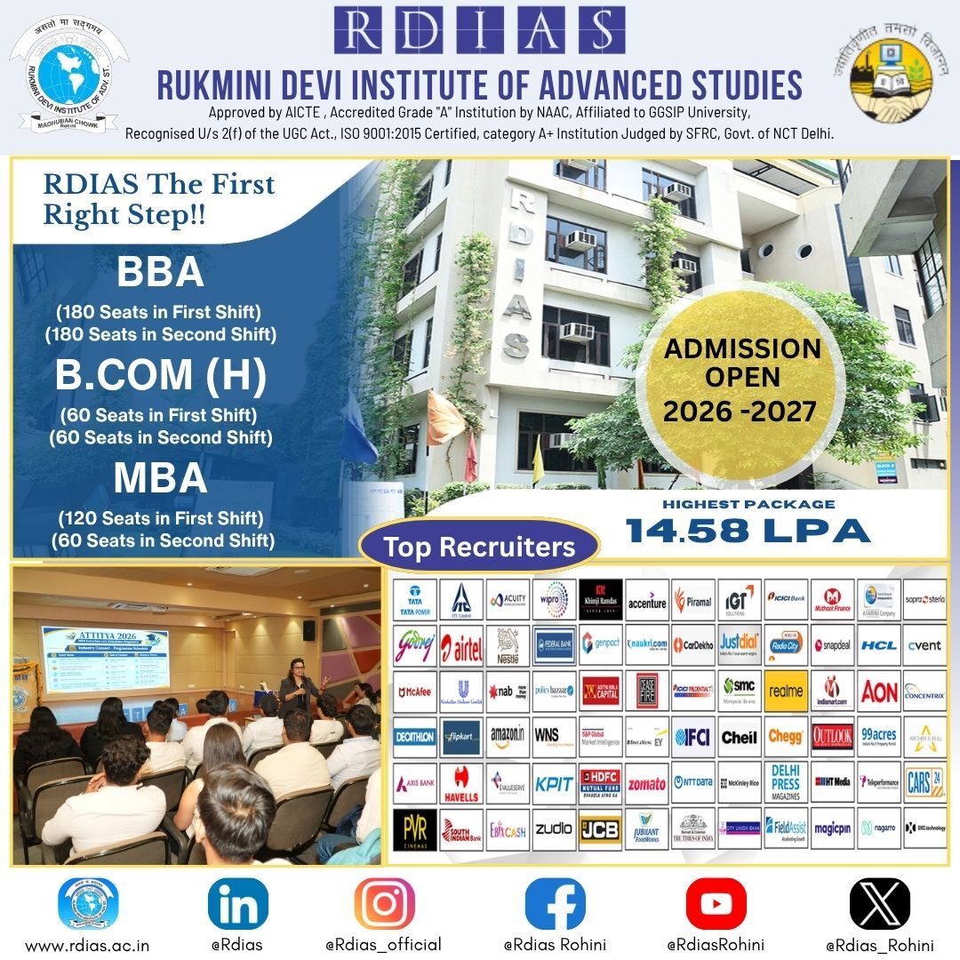 Rohini, Education, Explore IP University Colleges In Delhi For Career-Focused Education - RDIAS