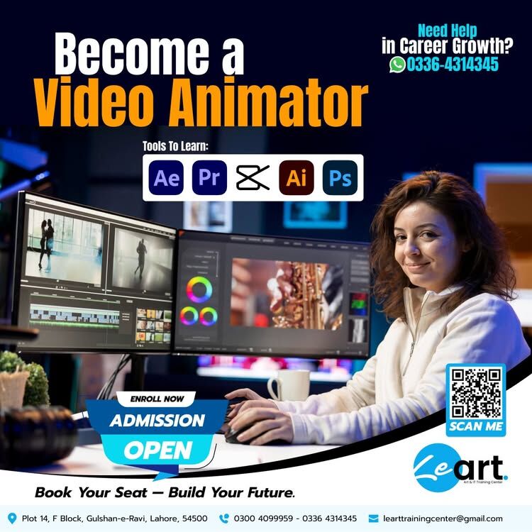 Lahore, Education, Video Creation With AI Course In Lahore, AI Video Generation Training, Generative AI Video