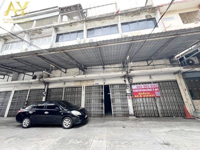 Bangkok, Real Estate For Sale, THB 18500000,  5 BR,  43 Sq. Feet,  ขายด่วน อาคารพาณิชย์ 3 คูหา จรัญสนิ