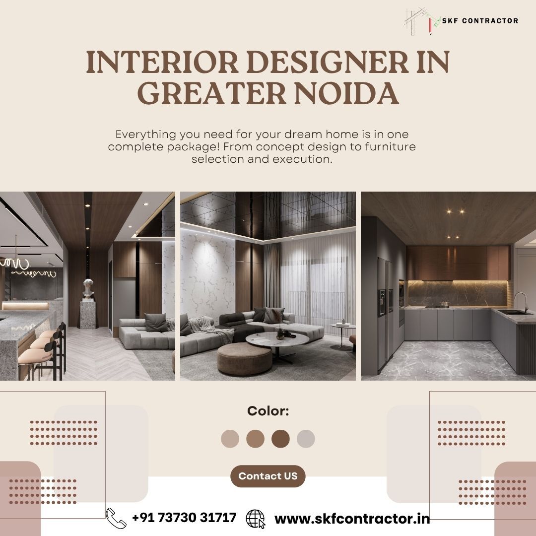 Greater Noida, Interior Design, Trusted Interior Designer In Greater Noida For Modern Homes