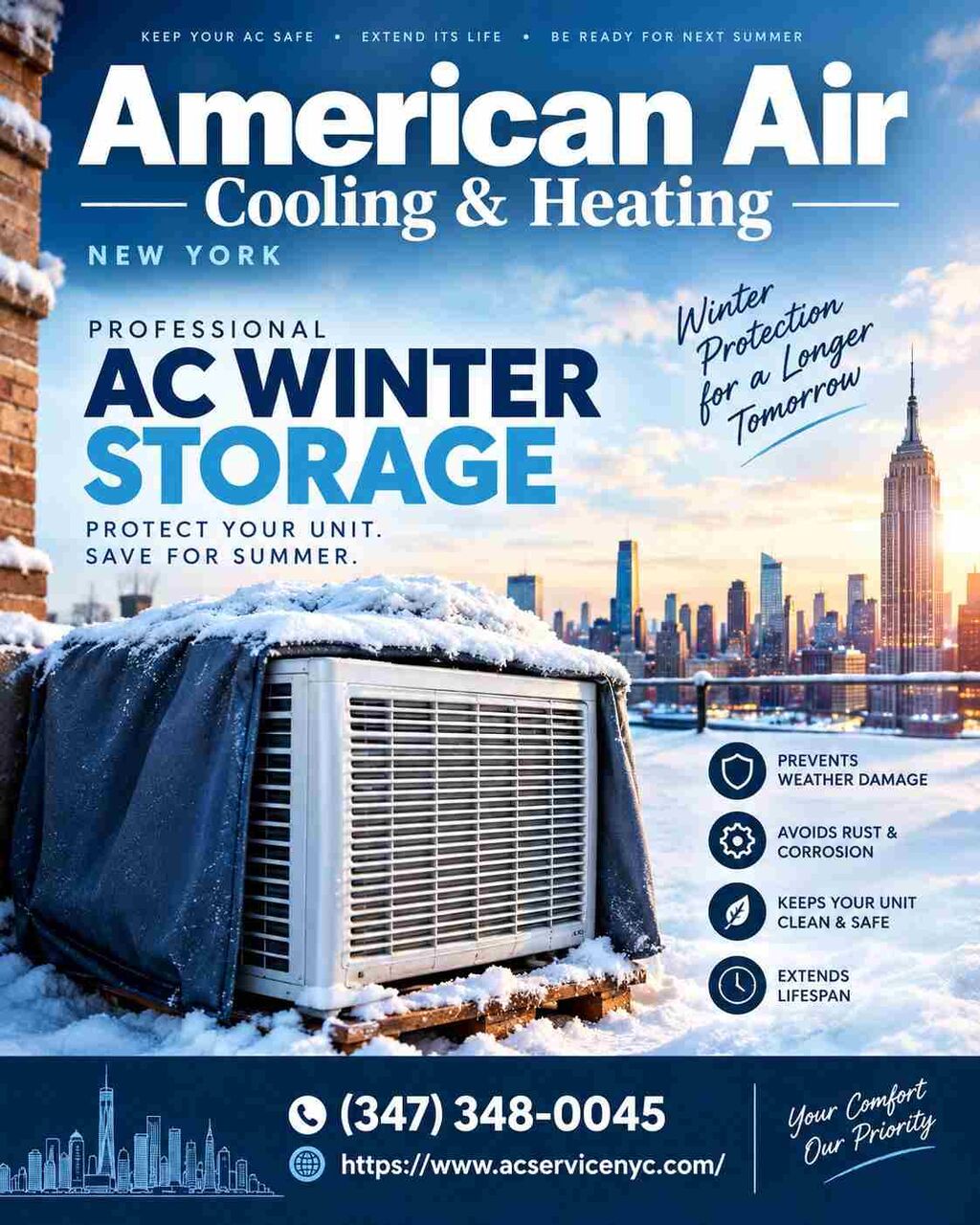 New York, Air Conditioning, American Air Cooling & Heating