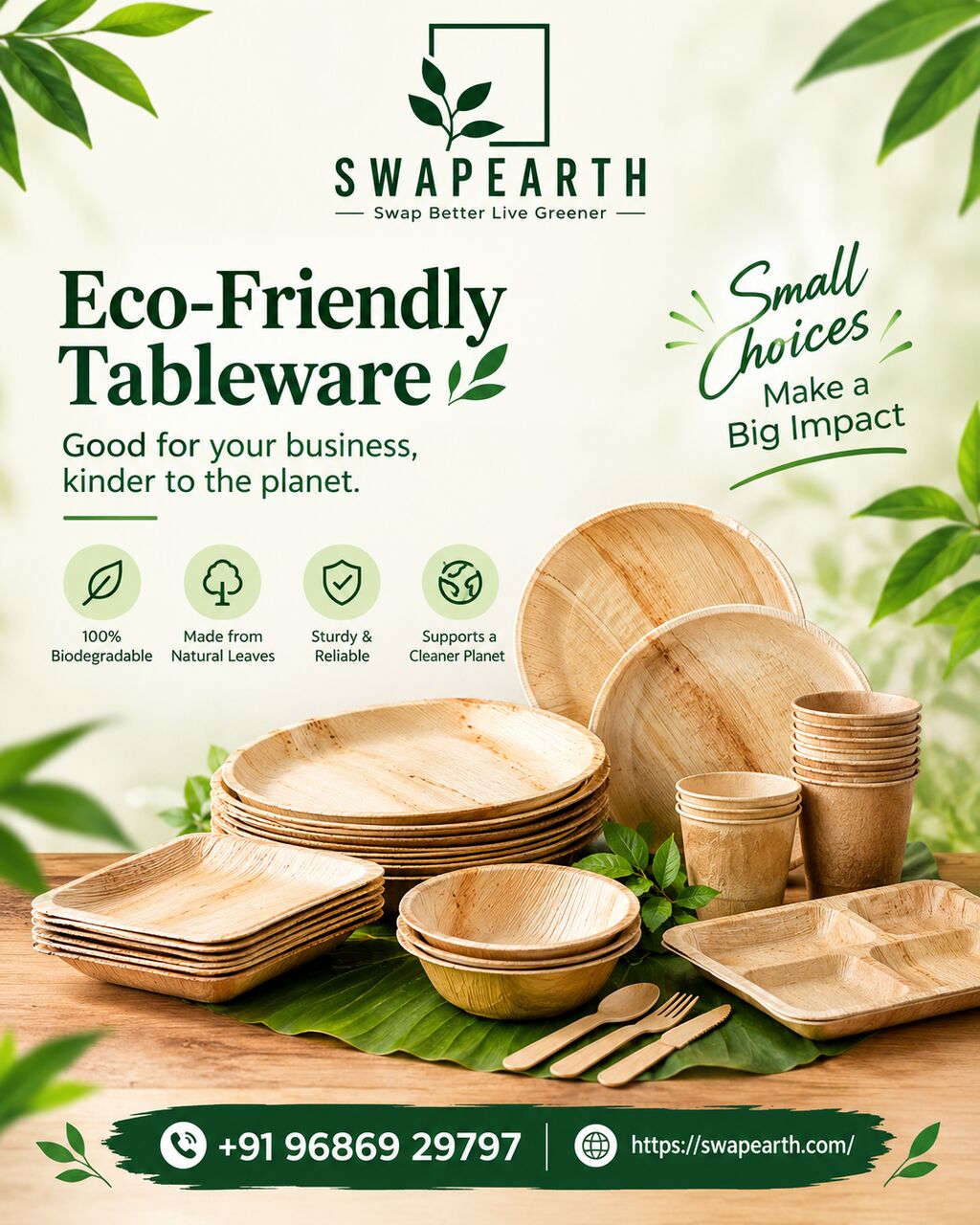 Bangalore, Catering, Discover Sustainable Tableware Solutions From SwapEarth