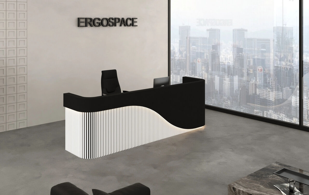 Dubai, Furniture, AED 4999,  Kova Medium Reception Desk