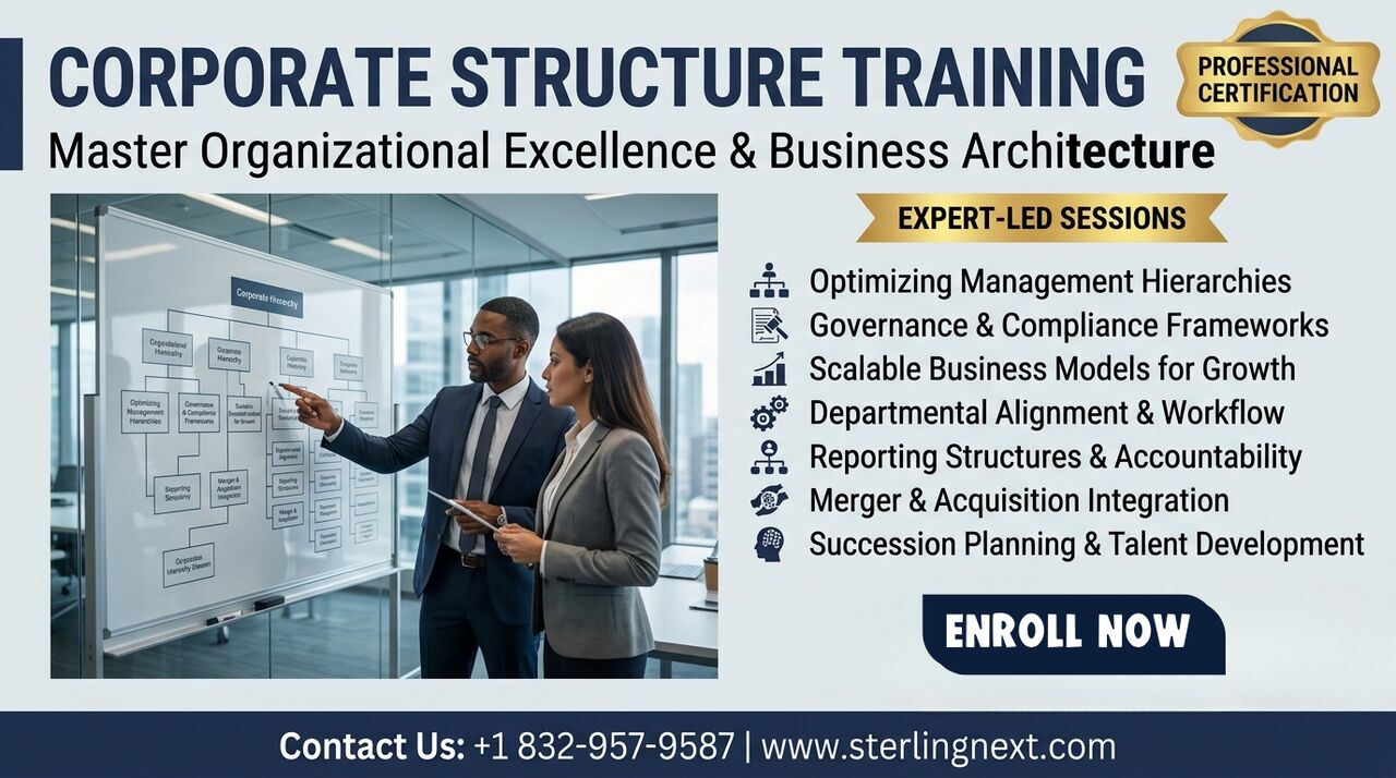 New York, Education, Corporate Structure Training - Live Online And Classroom