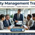 Quality Management Certification Training - Live Online And Classroom