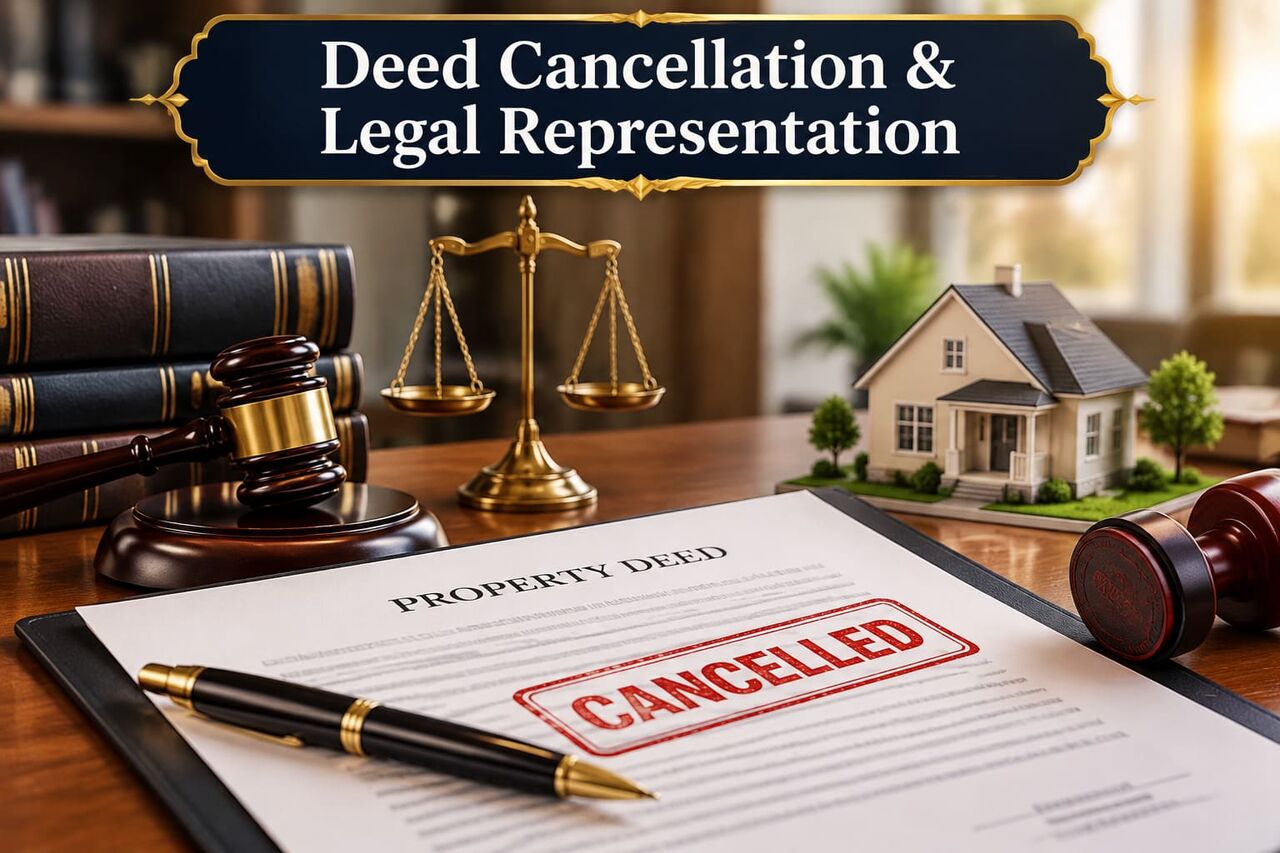 Ghaziabad, Legal, How Can Deed Cancellation & Legal Representation Protect Your Property Rights?