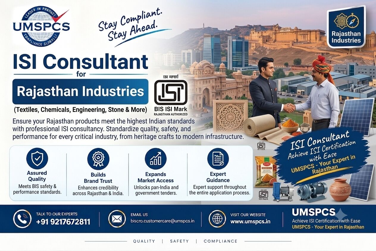 Jharkhand, Legal, Who Can Help Me Find An ISI Consultant In Rajasthan?
