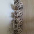 SAR 40,  Wooden Candle Holder - 4 Pieces