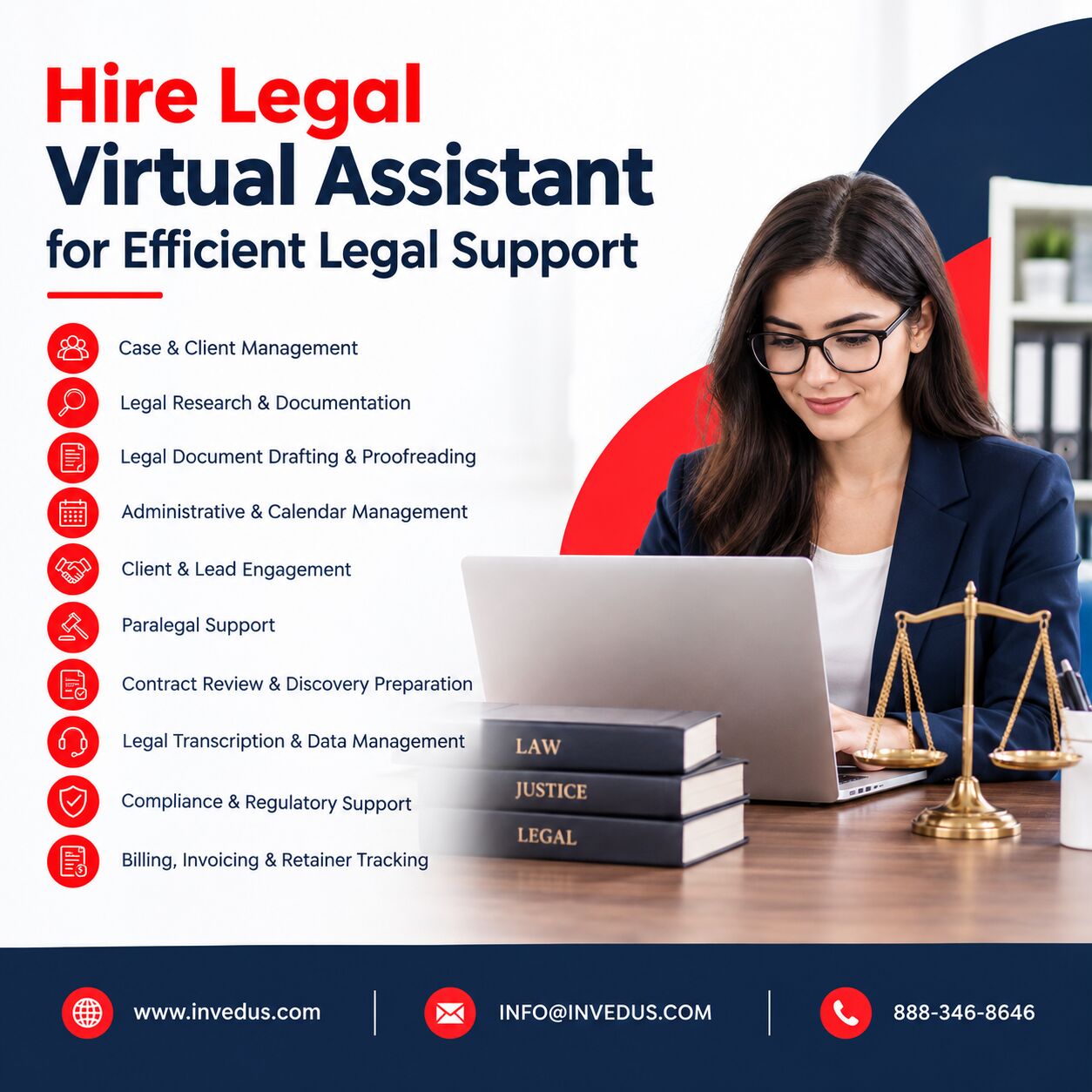 New York, Legal, Hire Legal Virtual Assistant For Professional Legal Support