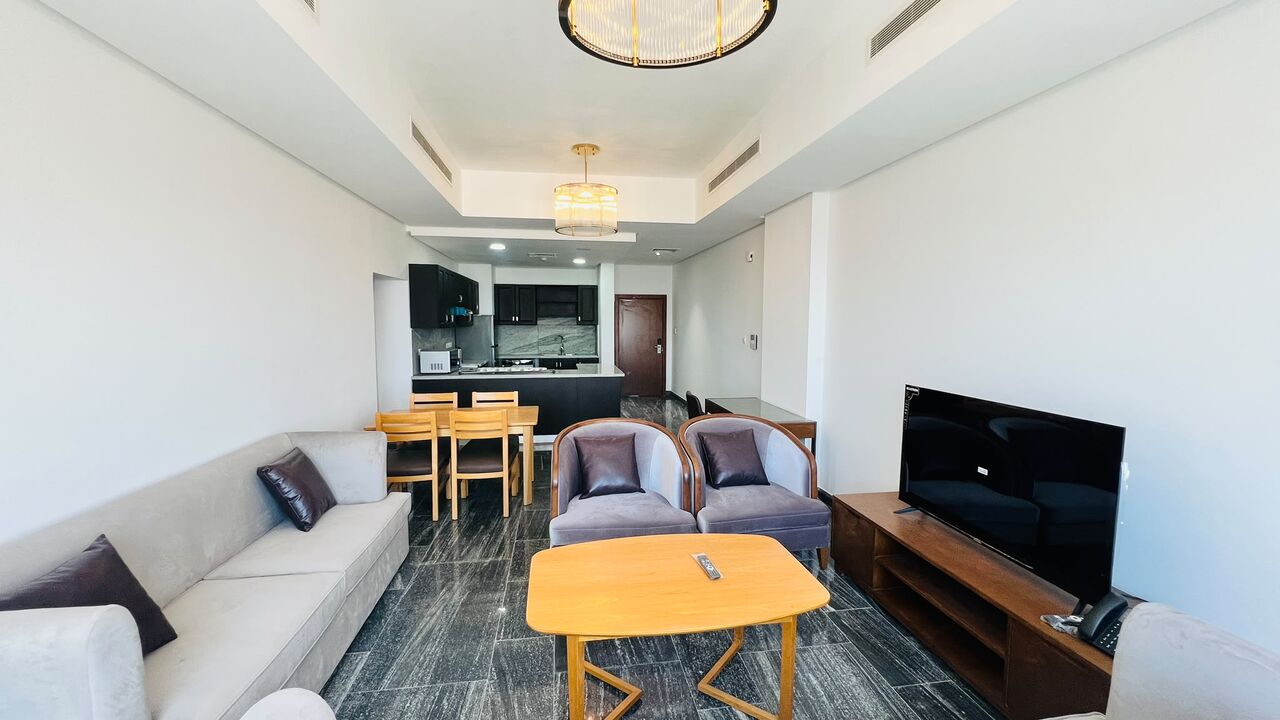 Al Seef, Apartments, Flats, Houses & Villas, BHD 450/month,  Furnished,  1 BR,  APARTMENT  FOR RENT  IN SEEF WITH STUNNING SEA
