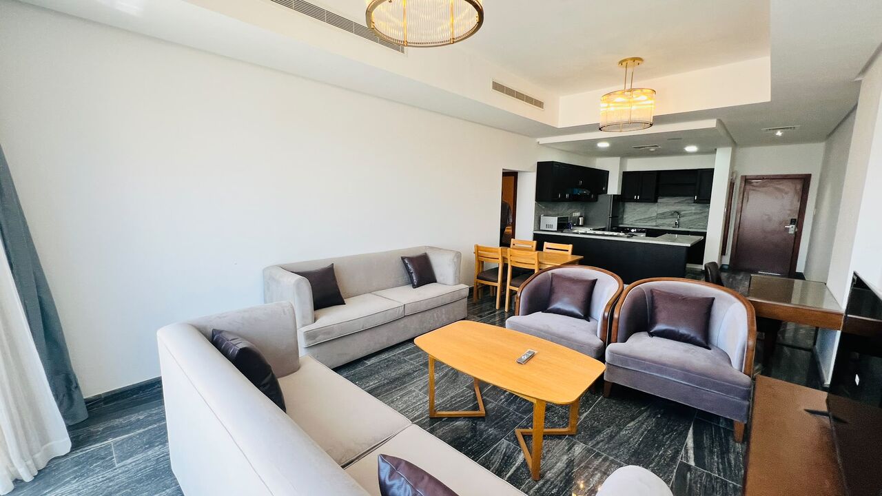 Al Seef, Apartments, Flats, Houses & Villas, BHD 450/month,  Furnished,  1 BR,  APARTMENT  FOR RENT  IN SEEF WITH STUNNING SEA