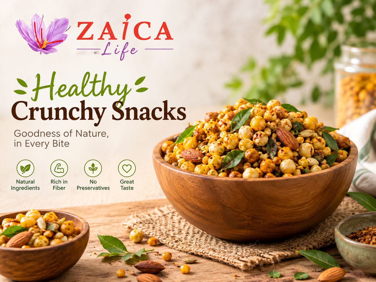 Kabul, Food, USD 9,  Healthy Crunchy Snacks By Zaica Life &ndash; Taste Meets Nutrition