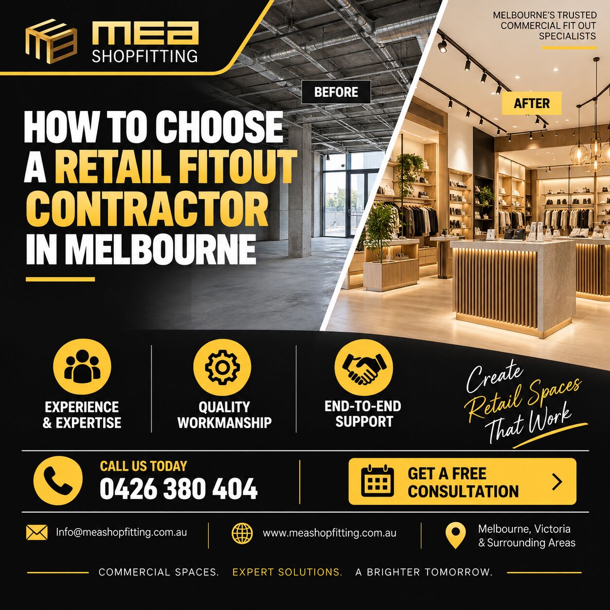 Melbourne, Furniture, AUD 999,  Classified Ad: Retail Fitout Contractor In Melbourne